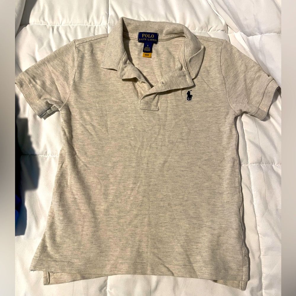 Ralph Lauren Boy’s Short Sleeve Collegiate Mesh Polo Shirt